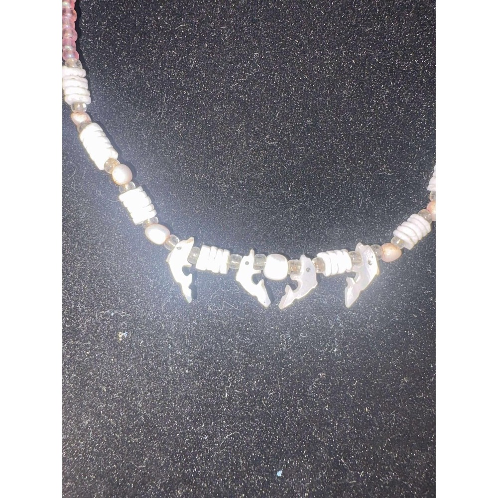 Carved Dolphin‎ Heidi Brand Necklace
